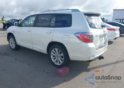 2009 Toyota Highlander Hybrid Limited from USA, damaged, VIN JTEEW44A992032134